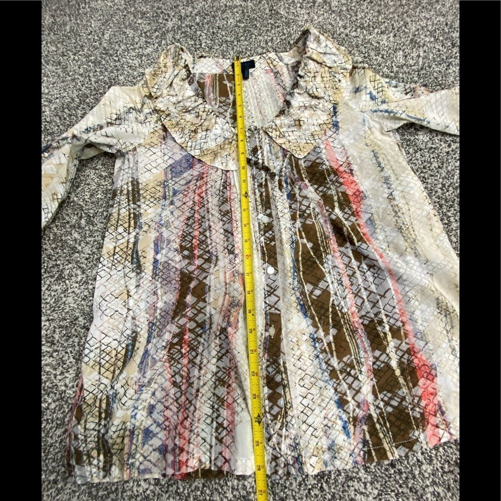 ESCADA SPORT - 100% COTTON SUMMERTIME BLOUSE. SIZE 38. EXCELLENT CONDITION !!B22 - Picture 8 of 16